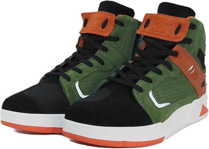 Botas masculinas de couro para motociclista