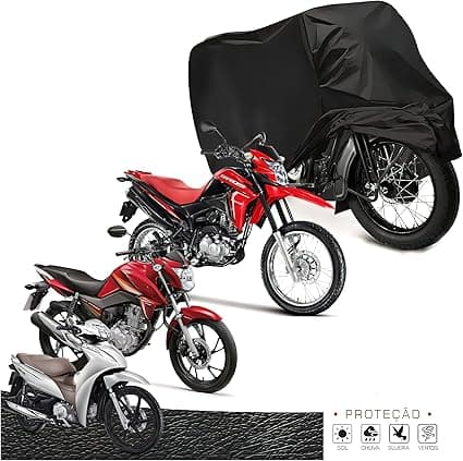 Capa Para Cobrir Moto em Couro Protetora